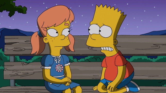 Bart Simpson Love splintered